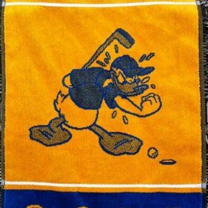 Rare New Disney Donald Duck Golf Bag Towel